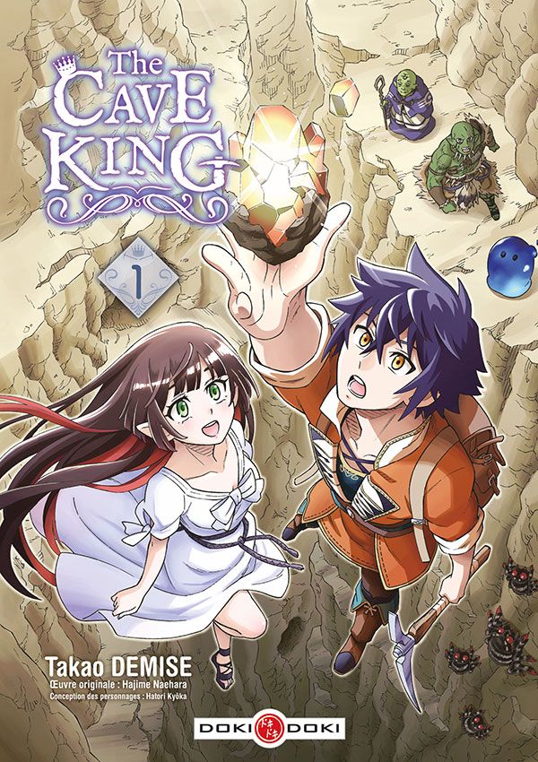 The Cave King (01), un manga RPG-mineur