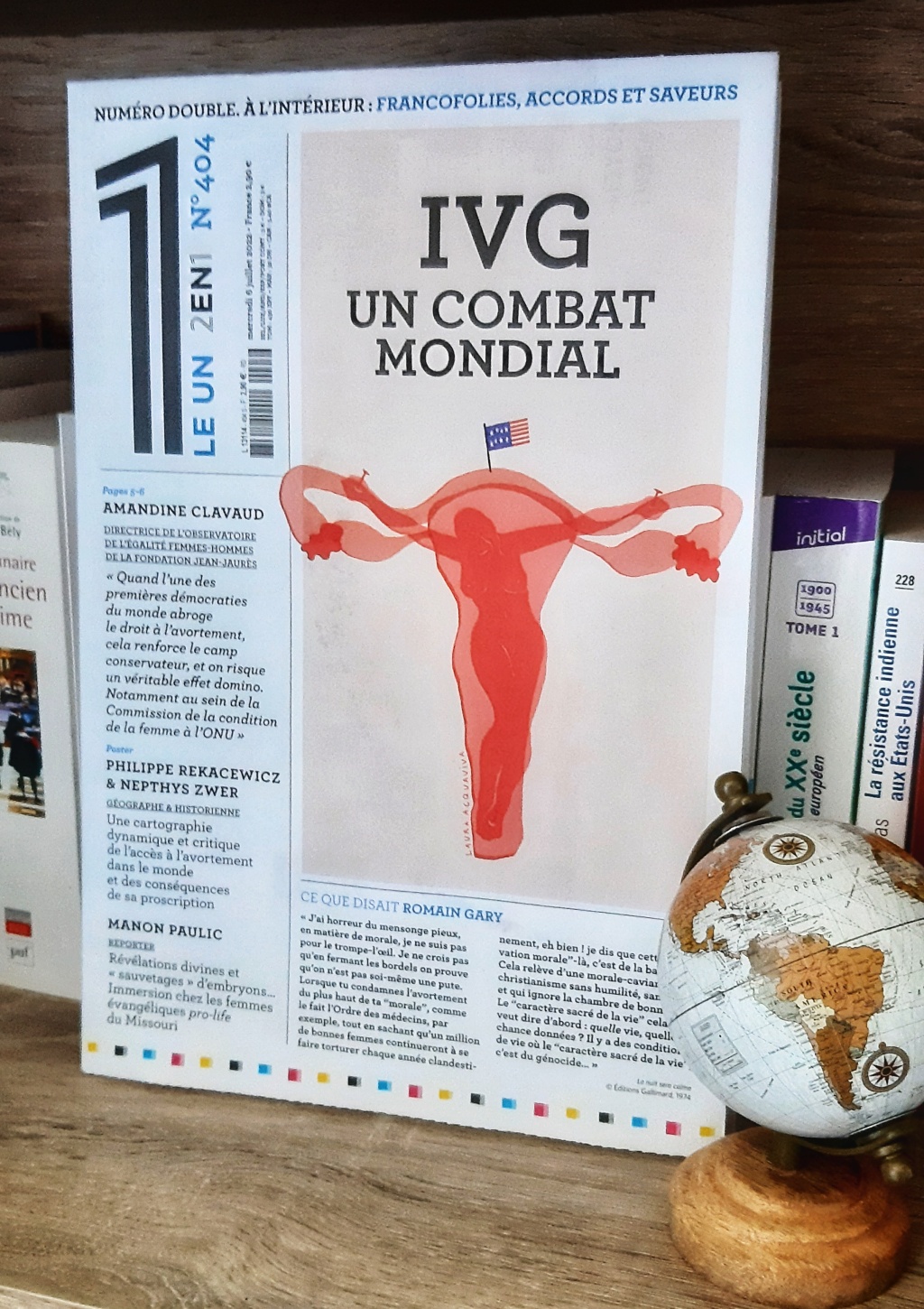 Le Un consacre son numéro à l’IVG dans le monde