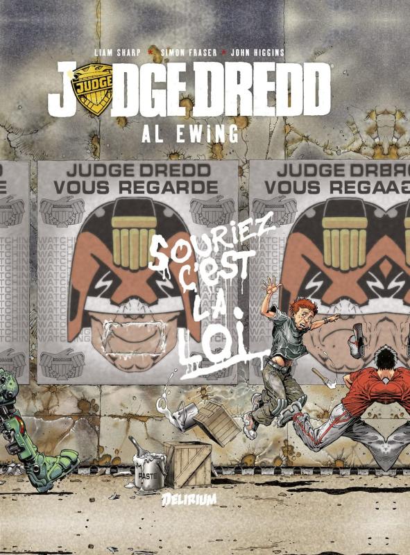 Judge Dredd : Souriez, c’est la loi. Des nouvelles à l’humour noir
